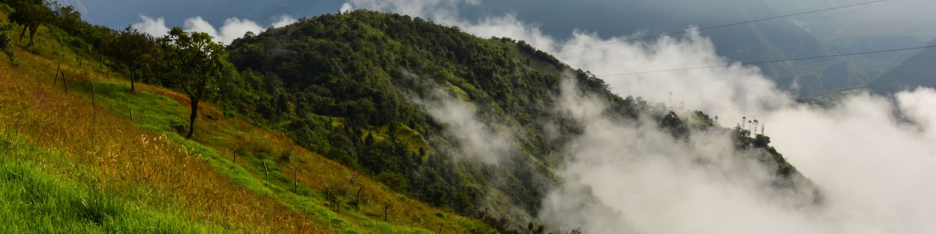 Mountain range in yunguilla, Ecuador
