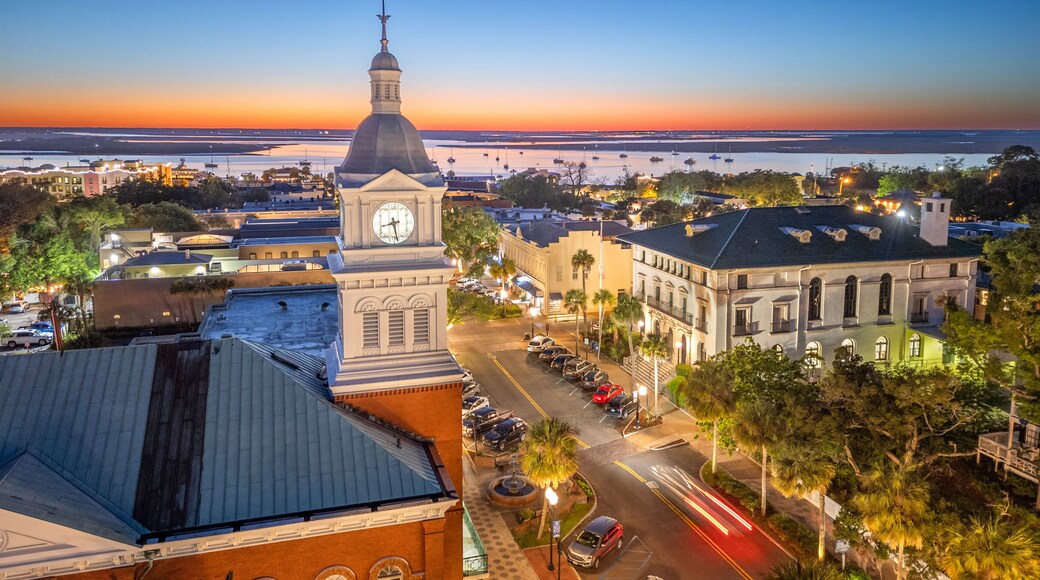 Fernandina Beach, Florida, USA Historic Downtown 1959