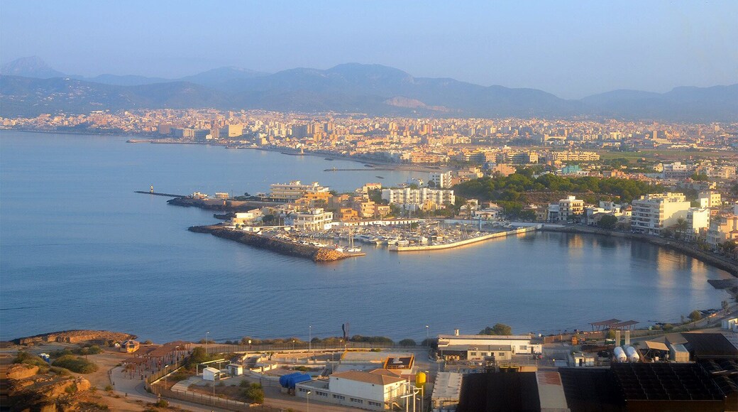 Пальма - вид с моря