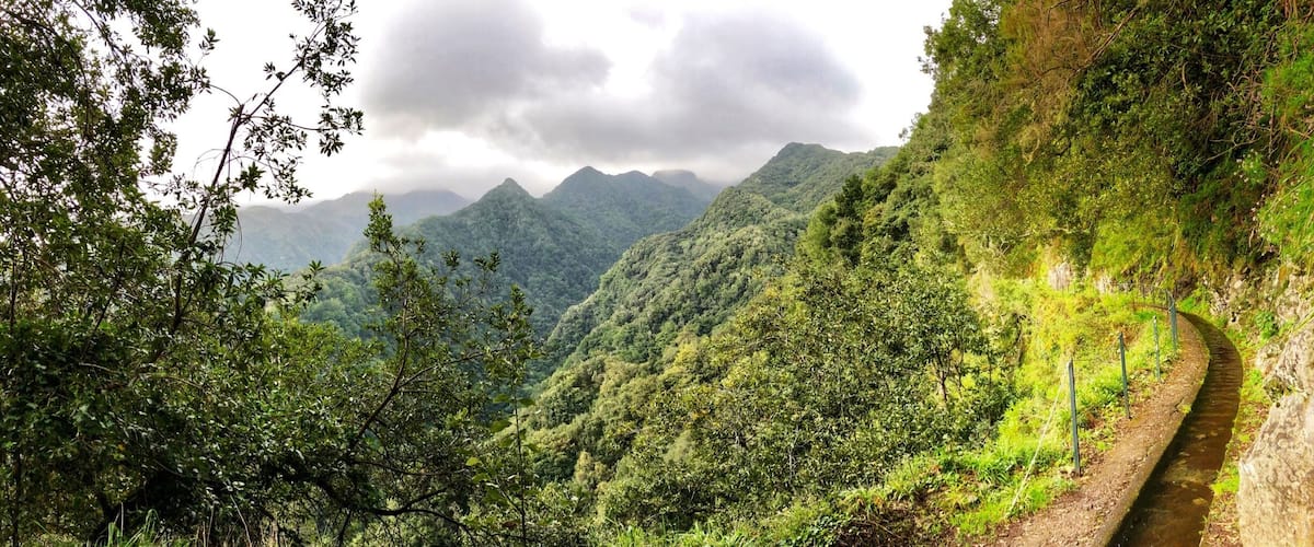 PR18 Rei Levada Walk in Sao Jorge, Madeira Island. Fabulous walk, some vertigo moments, but worth it!