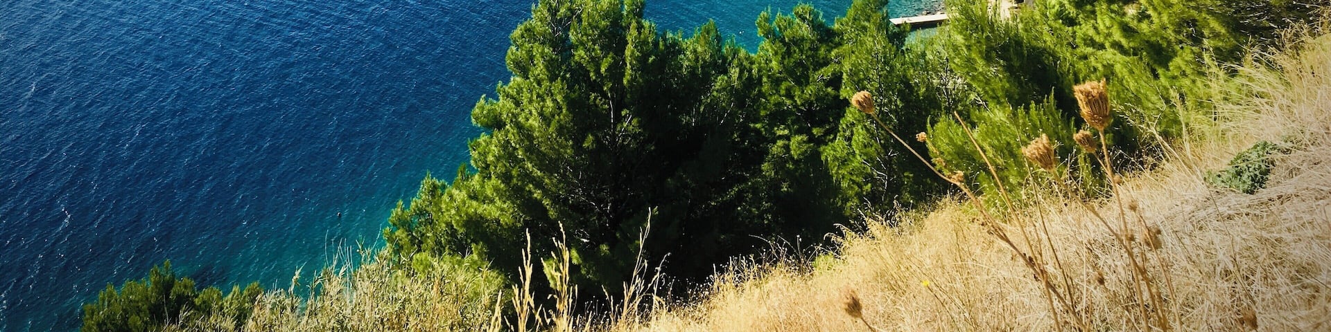 October views of the Adriatic coast...