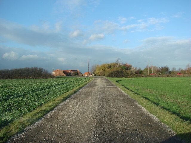 Mattram Hall from the road to Rest Park Farm