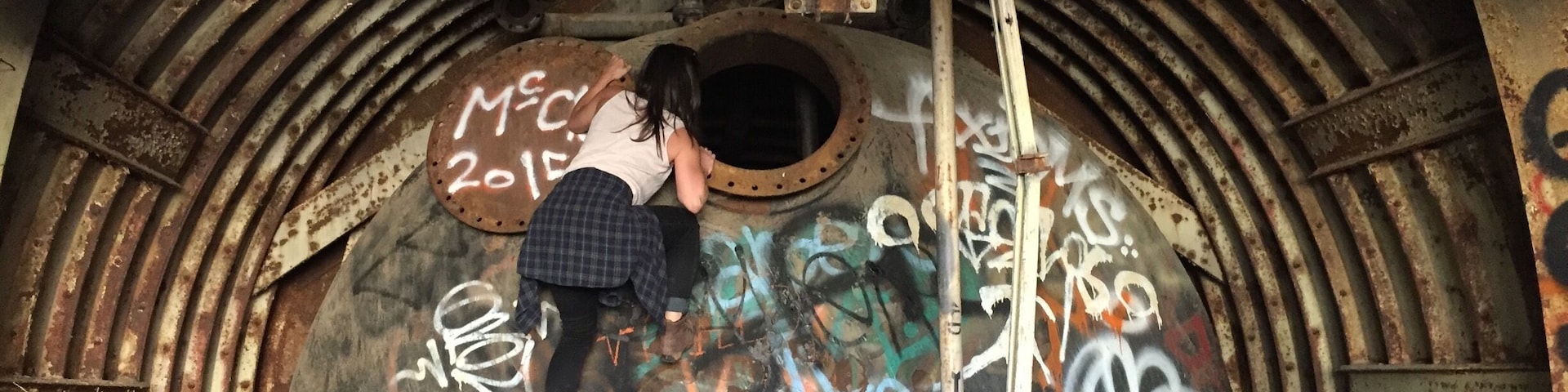 We found an abandoned missile silo. We were completely unprepared. We needed way more light (flashlights, headlamps, etc), gloves, masks, maybe a bubble for our body?! So freaky and fun and crazy rad.