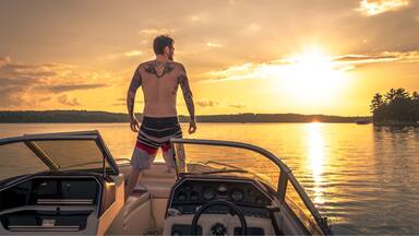 Out on Benedict Lake, MN