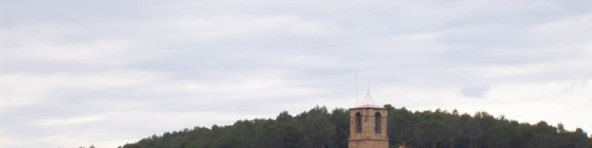The town of Galliners( Vilademuls, Pla de l'Estany, Girona, Catalunya).