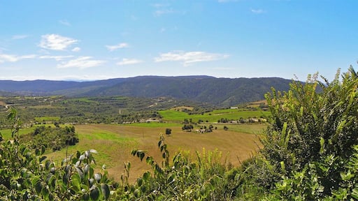 Santa Maria de la Guàrdia, panorama a llevant