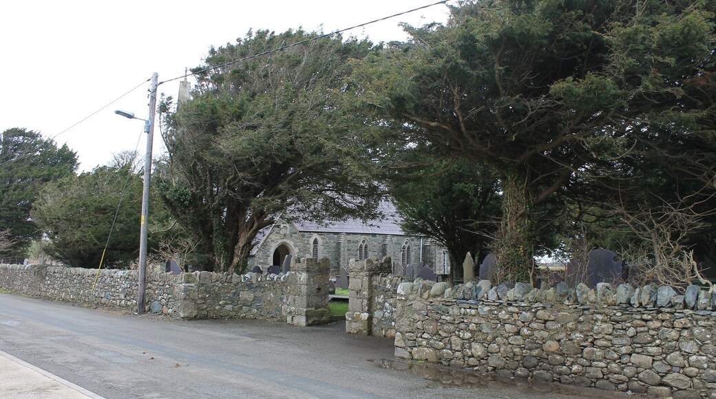 St Cedol, Pentir, gwynedd, North Wales. Registered by Cadw as a Grdae II Listed Building.