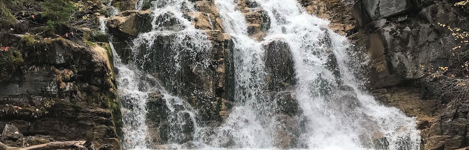 Sunday falls is a hidden gem. A short walk from the trailhead. #adventure #hiking #waterfall #woods #water