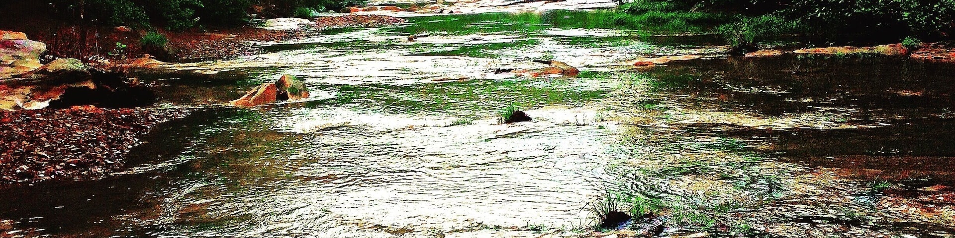 Found the perfect place to jump in and cool off on a hot, sumener day!