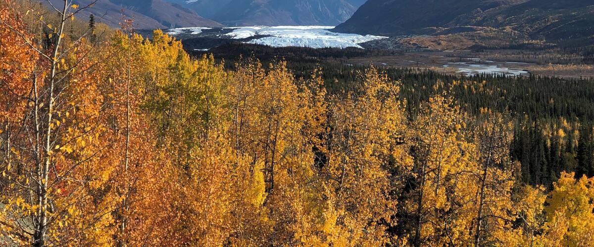 Matanuska Glacier off the Glenn Highway!