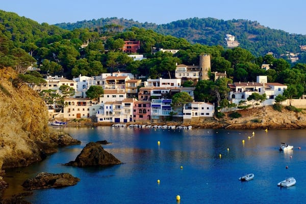 Beautiful village of Sa Tuna in a small Cala. The coastal path allows multiple views of sea and village. (Early morning ... beware the mosquitos!)