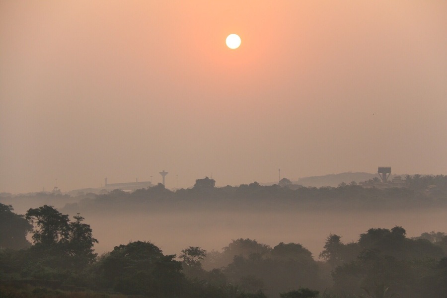 Winter Goan sunrise