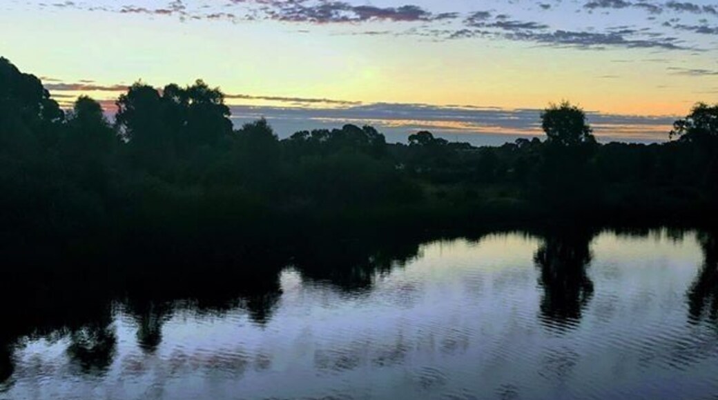 Sunset over the duck pond at Reynella, South Australia