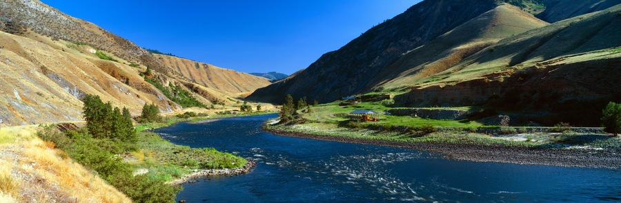 Clearwater River; Lewis and Clark 1805 expedition route, Idaho