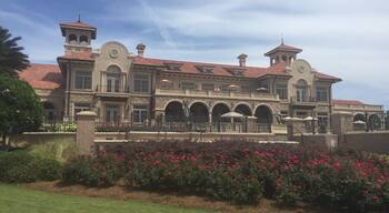 The Clubhouse at TCP Sawgrass where The Players Golf Tournament was televised.
