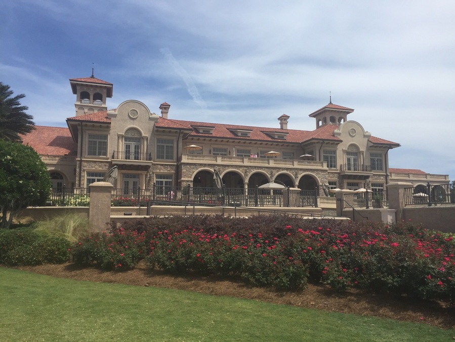 The Clubhouse at TCP Sawgrass where The Players Golf Tournament was televised.