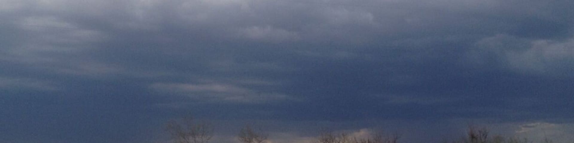 Monsoon storm this evening...