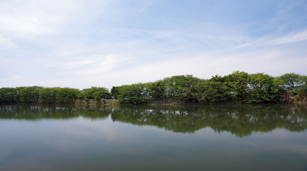 Fujiwara-kyō ruins in Kashihara, Nara prefecture, Japan