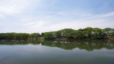 Fujiwara-kyō ruins in Kashihara, Nara prefecture, Japan