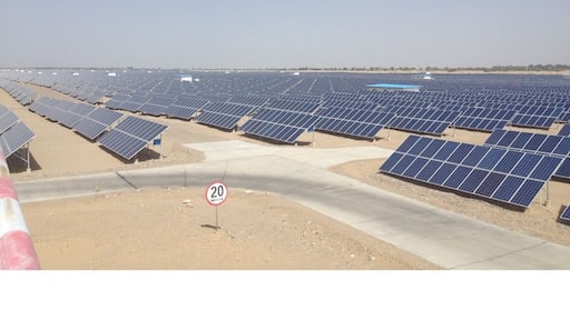 The largest solar cell plant in China