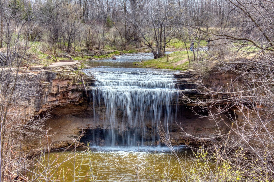 The large falls.
