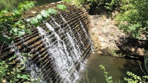The dam at Gunners Pool Rec area near Blanchard Springs in Arkansas #arkansas #ozarks