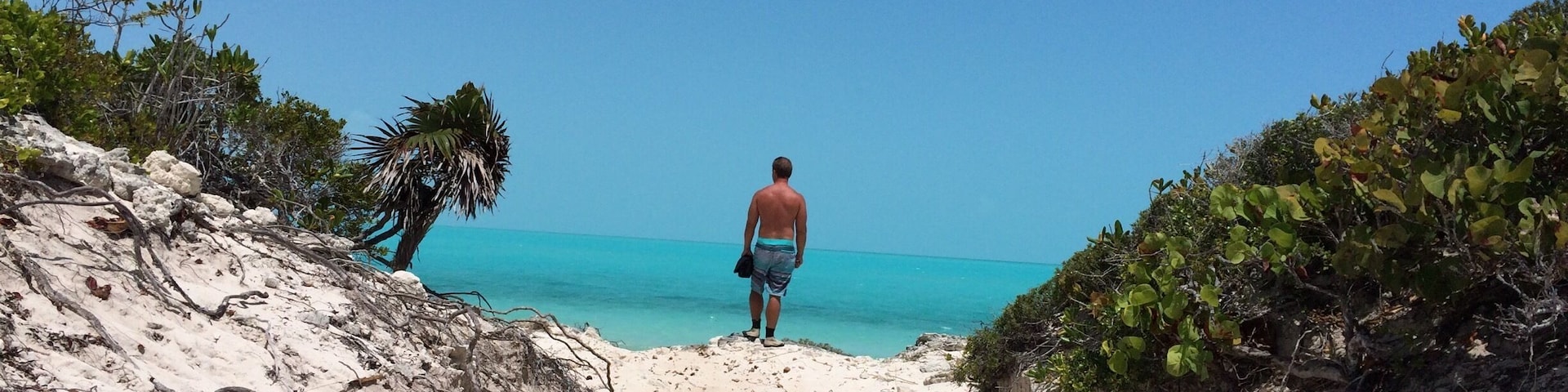 Provo, Turks and Caicos has a ton of great beaches. We went exploring ok this dirt road near Long Bay Beach, we were not disappointed. #bvsblue #beach #allthatblue #saltlife #explore #turksandcaicos #provo