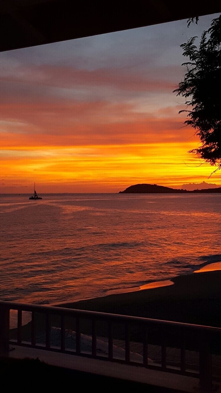 Sunset from Havana Blue