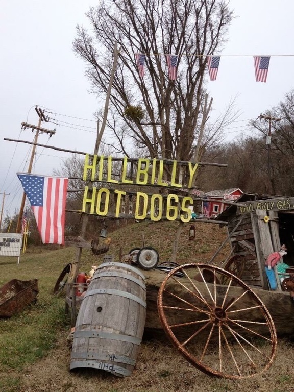If your ever driving through the area, you've got to stop and check out hillbilly hotdogs! The food is great, and the service is awesome! These WV folks are so kind!!! You can walk around and check out the junk in' treasures while your food cooks!!! #roadtrip