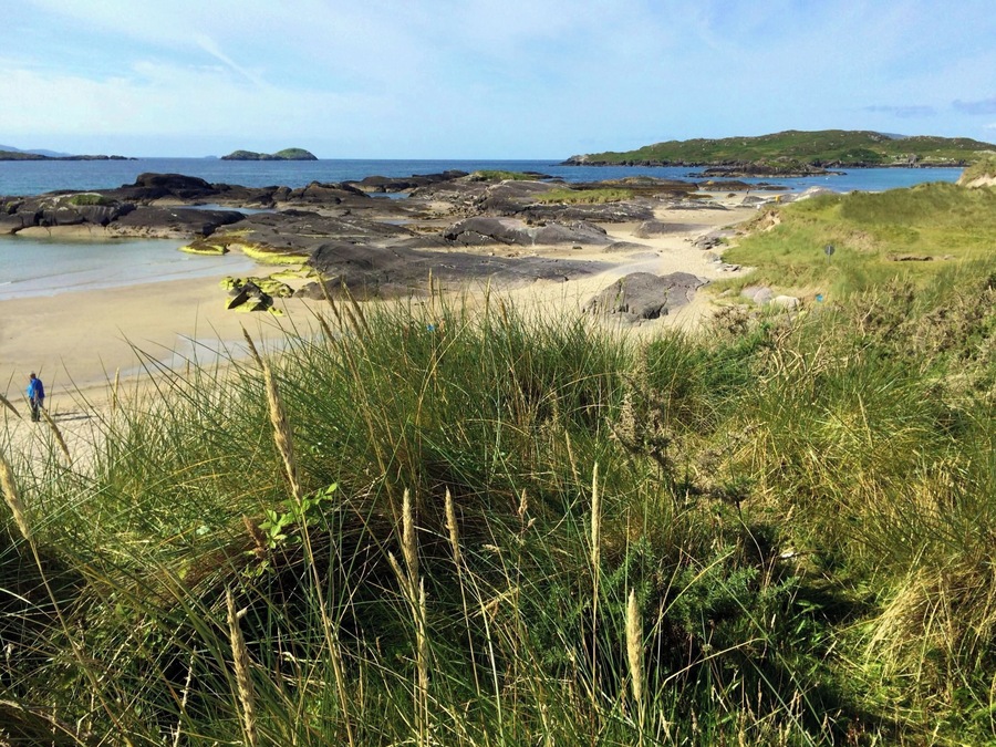 A beautiful bay set in one of the biologically diverse parts of Ireland. Stunning landscape, beautiful walks and quiet beaches for just lazin'. #beach