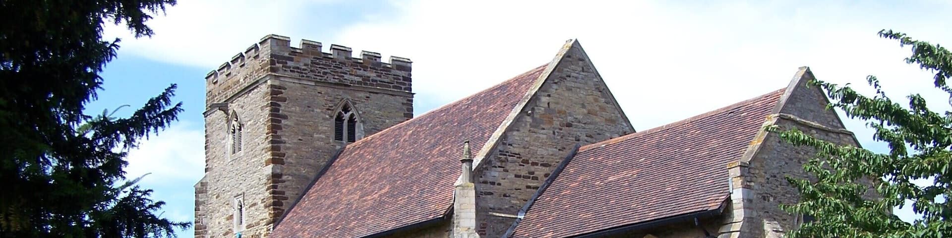 St Mary's church, Woughton on the Green, Milton Keynes. 13th century. Now belongs to an ecumenical parish.