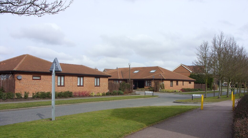 Sheltered housing Low level accessible homes at Old Farm Park with access onto Boyce Crescent close to the junction with Verdi Close.