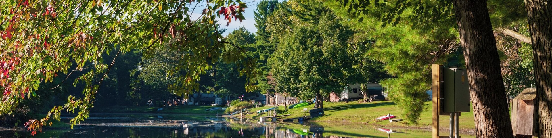 Went and stayed overnight, we brought our RV to visit with my wife's family whom stay there on weekends throughout the summer. Very nice family style campground. Plenty of space and tons of things for kids and family to do!