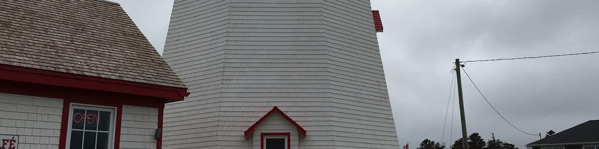 You can visit this lighthouse than go eat a seafood chowder!