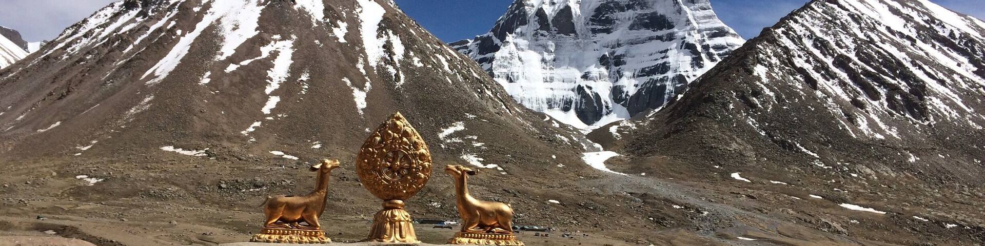 Монастырь Дрирапук. Северное лицо Кайласа