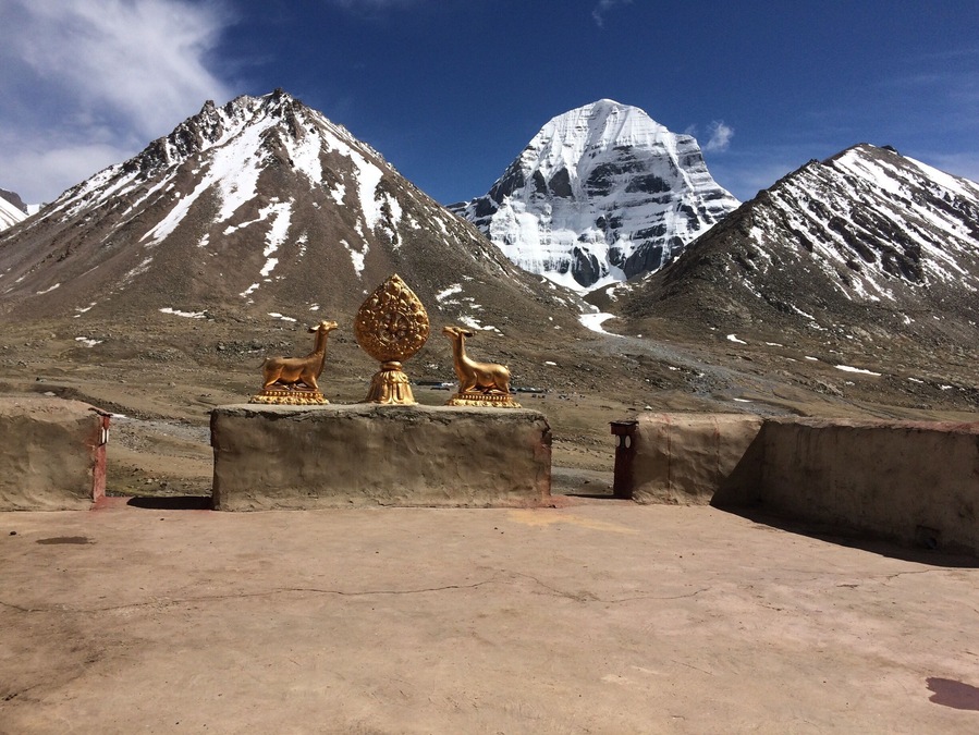 Монастырь Дрирапук. Северное лицо Кайласа
