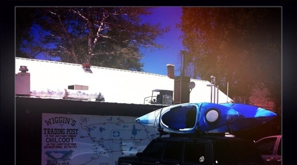 Making a stop at Wiggin's Trading Post. The store that sells everything in Chilcoot!