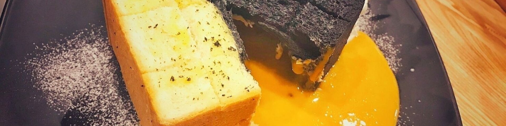 Salted Egg Yolk with Toast is good combination ever!. You can try at CODE Cafe at Mega Bangna
#lifeatexpedia