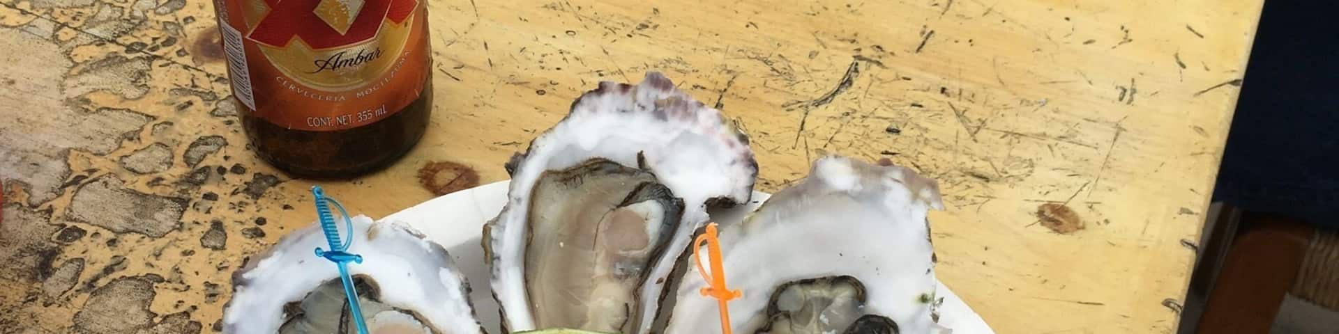 Our last day in Baja California... local oysters.
#bajacalifornia
#foodie
(March 2017)