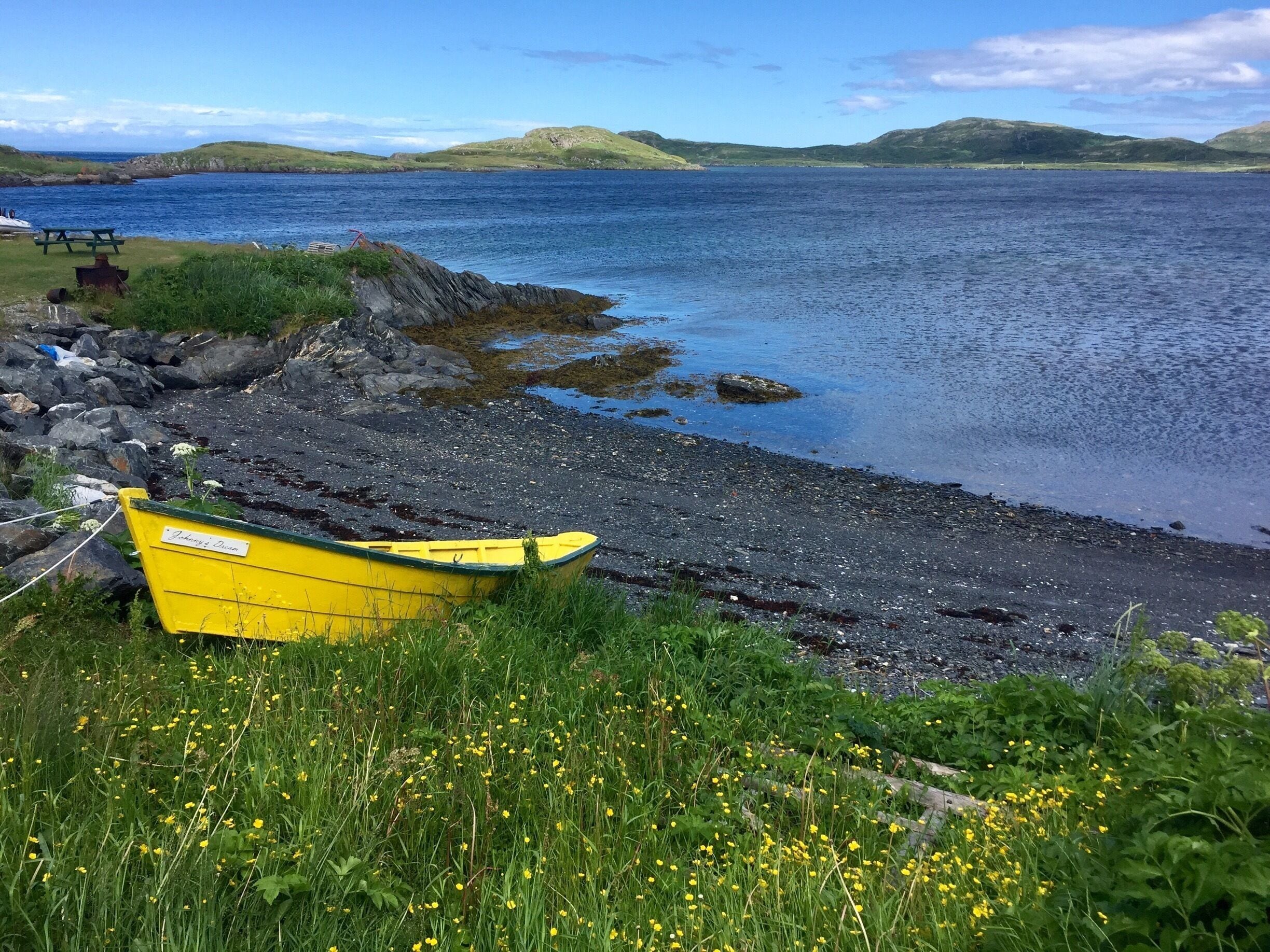 Traveling along the roads of the northern peninsula of Newfoundland. The scenery is simply beautiful! 