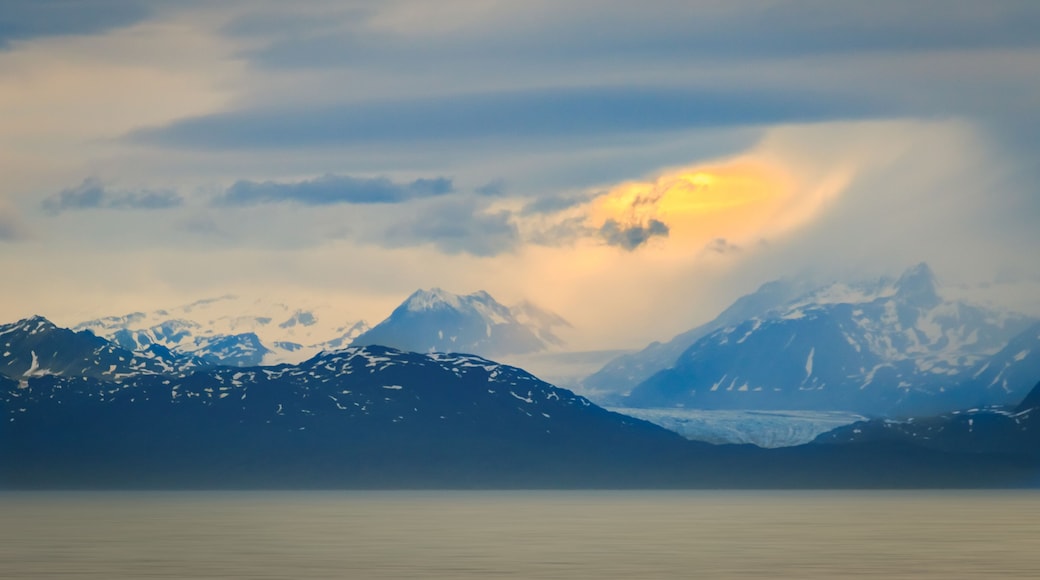 Sunset Accross the Cook Inlet, Alaska from Kalifornsky Beach