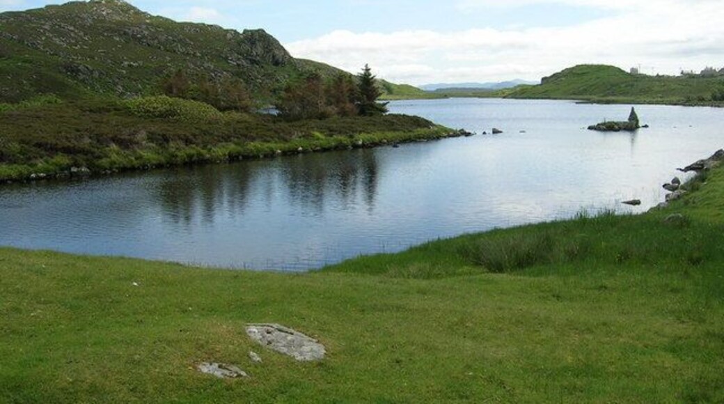 Tolastadh Chaolais Village Tolastadh Chaolais Village and Loch a' Bhaile