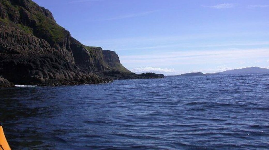 South West Corner of Canna. South West Corner of Canna, View toward the East.
