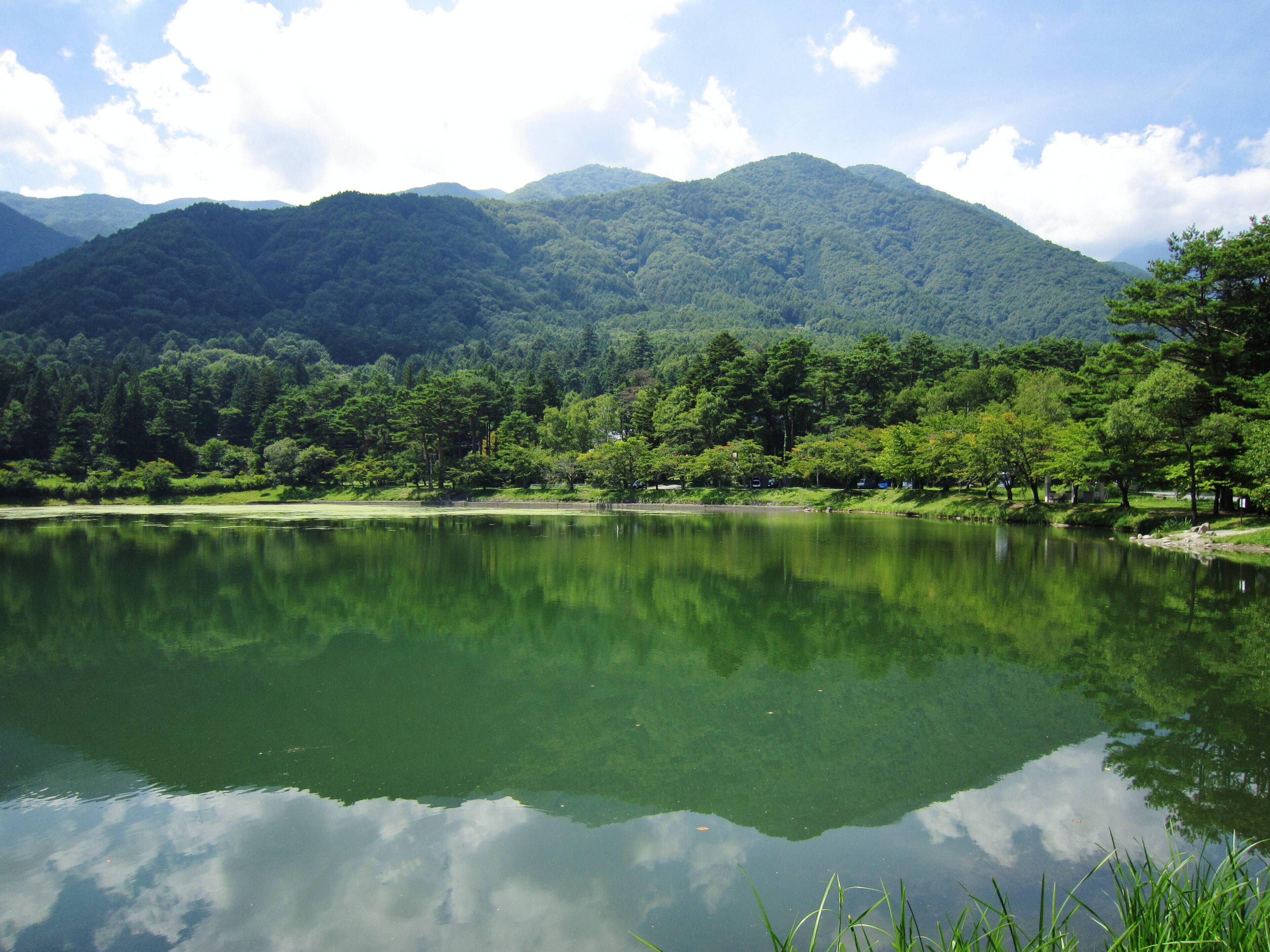 Lake Ōnuma (Komagane, Nagano).