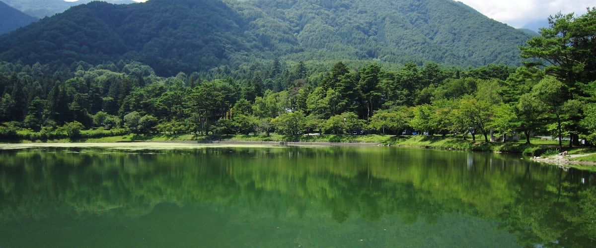Lake Ōnuma (Komagane, Nagano).