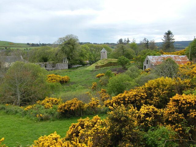 East Clyne buildings Three different buildings in various stages of repair/collapse