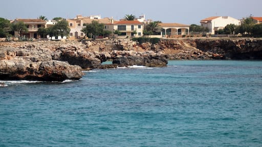 Bucht und Siedlung Cala Morlanda, Gemeinde Manacor, Mallorca, Spanien