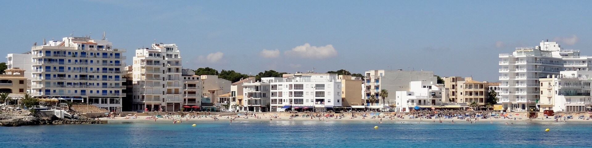 Cala Moreia in S’Illot in der Gemeinde Manacor, Mallorca, Spanien