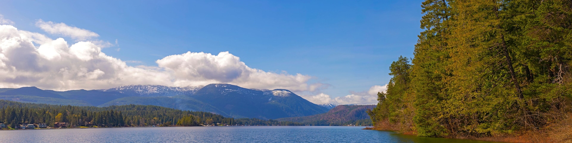 Sproat Lake provincial park in Vancouver Island, BC, Canada