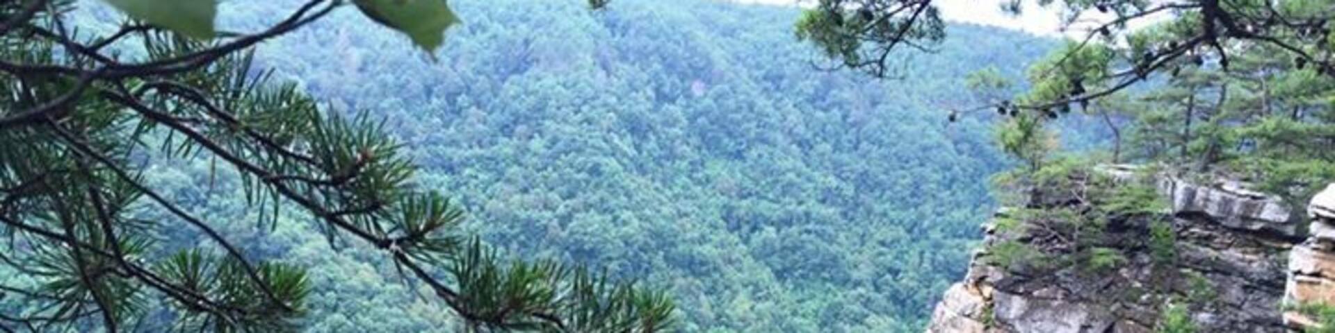 Spectacular views along the Endless Wall Trail.